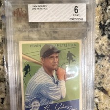 1934 Goudey Baseball Cards 10