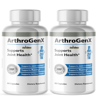 ArthroGenX- Joint Health Support- 2 Bottles- 120 Capsules