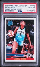 PSA 10 Angel Reese 2024 Panini Instant #RRR2 Rated Rookie Retro Rookie Card