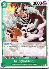 Mr.3[Galdino] OP16-037 Prices | One Piece The Time of Battle | One