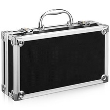  Foam Interior Instrument Carrying Aluminium Tool Case Aluminum Alloy Toolbox