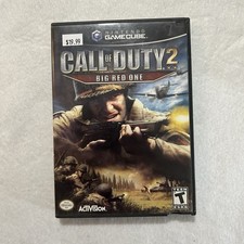 Call of Duty 2: Big Red One (Nintendo GameCube, 2005) COMPLETE CIB TESTED
