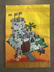 LEGO Castle System 6081 King&rsquo;s Mountain Fortress Instructions Only
