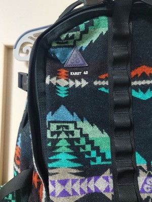 nike acg pendleton backpack Nike Acg Pendleton Collaboration Backpack Karst40 Men Bag Original  Collection Sp