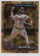 2024 Topps Chrome Sapphire Edition Gold /50 Chase Silseth #585 s5q