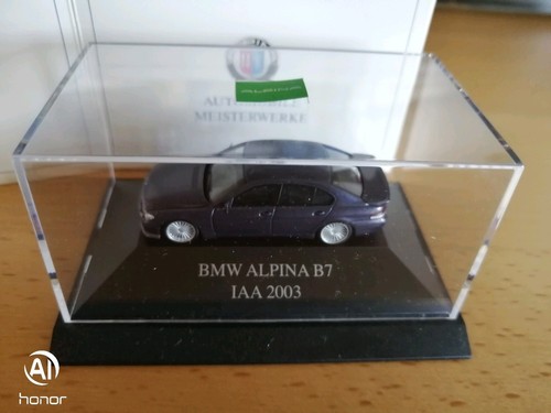 BMW ALPINA B7 "IAA 2003" blau-metallic original Alpina Sondermodell ovp, s. Foto