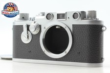 Red Dial MINT Leica IIIf Rangefinder 35mm Film Camera Self Timer From JAPAN