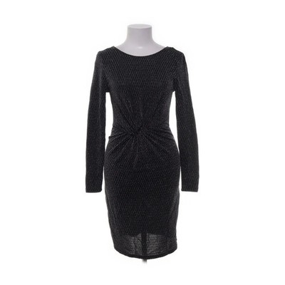 Rut & Circle, Kleid, Größe: M, Kiara dress box, Schwarz/Silber #WrK