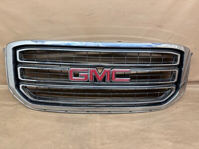 Best Factory GMC Yukon Grille Grill Trim 2015-20 2019 GM Chrome OEM Mint