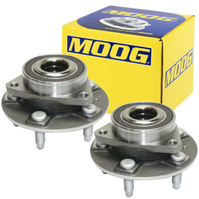 2 MOOG Front Wheel Bearings Hub Assembly for Chevy Camaro Cadillac CTS 2008-2016