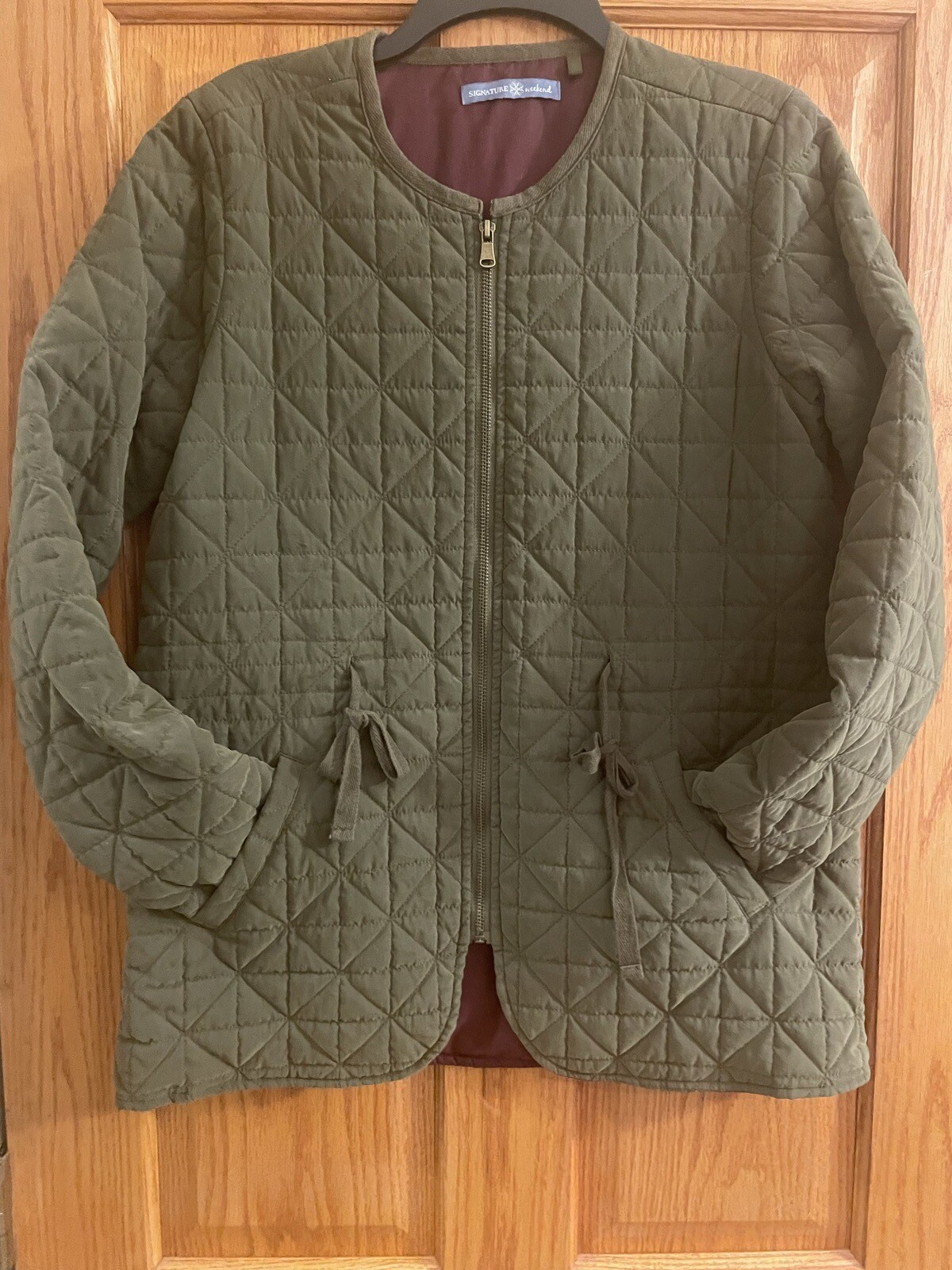 Signature weekend Women’s Quilted Chore Jacket - image 1