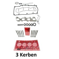 Zylinderkopfdichtzsatz+Schrauben 3 Kerben FüR VW T6 MAN TGE 2.0 TDI CXH CXG CXE