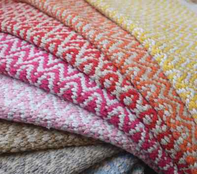 Neu 150x90 INDISCHER KELIM KELIM BAUMWOLLE Jute Geometrisch HANDGEWEBT Teppich Rug Läufer