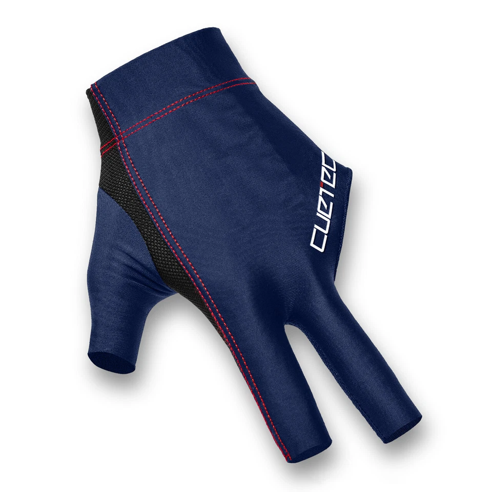 Cuetec Axis Billiard Glove Navy - Fits Left Hand - 4 Sizes
