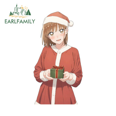 EARLFAMILY Cute Chinatsu Kano Anime Car Stickers Christmas