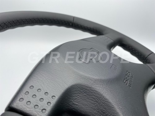 Leather Steering Wheel For: Nissan Skyline R33 GTR BCNR33 Jdm 95-98 - Picture 4 of 6