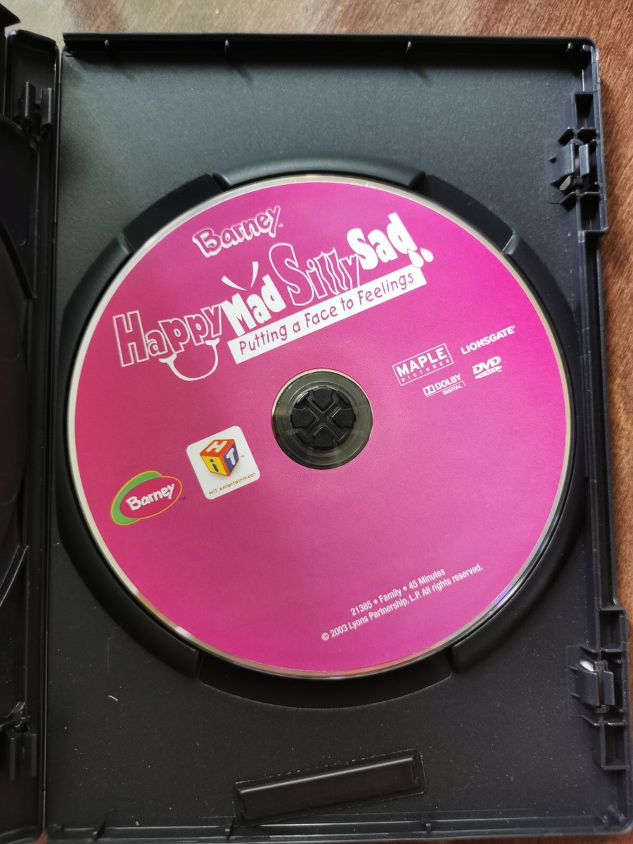BARNEY - THE LAND OF MAKE BELIEVE / HAPPY MAD SILLY SAD DVD