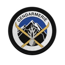 Patch Montagne Gendarmerie Alpen Frankreich Polizei Aufnäher #33988