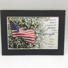 New Handmade 5x7 Matted 4x6 Religious Inspirational Patriotic Free Ship 337