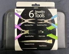 Cousin D.I.Y. Jewelry Making Tool Kit with Six tools New w/Case Great for Crafts
