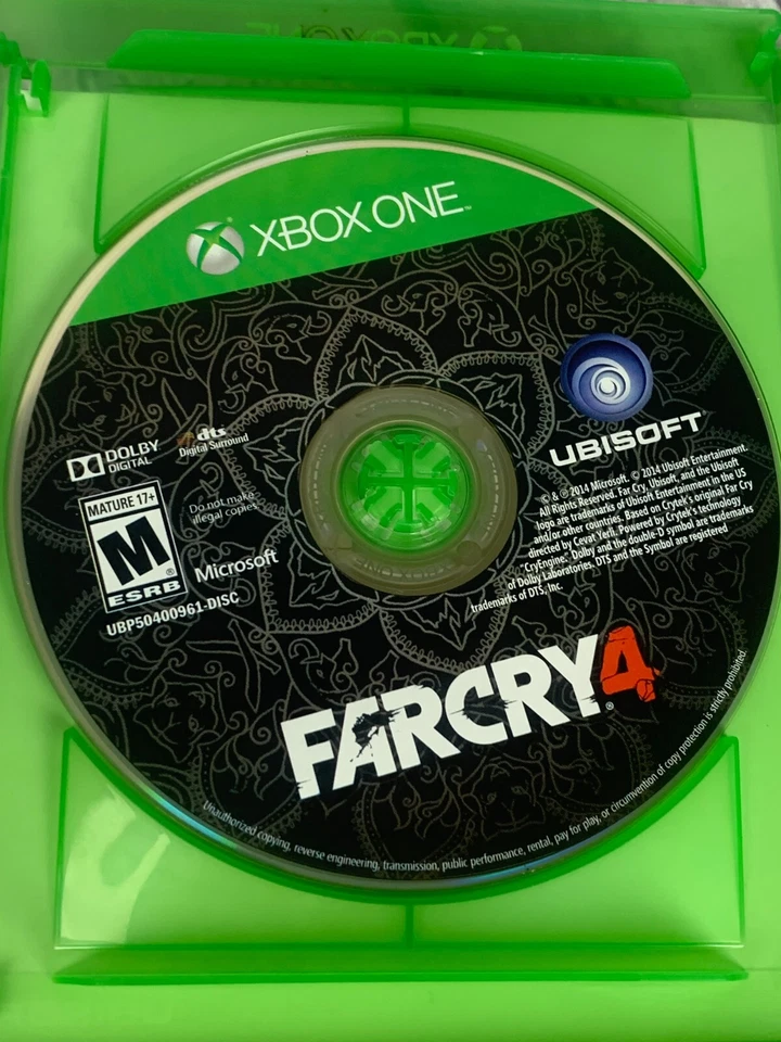 Far Cry 4 [Limited Edition] (XBOX ONE, 2014) CIB Complete VG Disc - Image 4 of 4