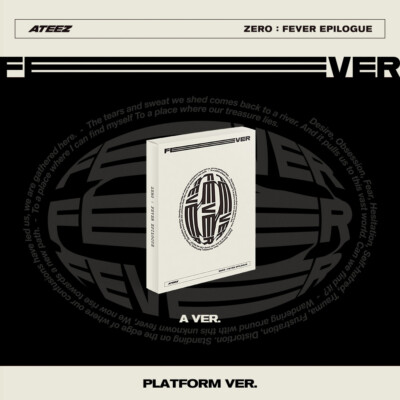 ATEEZ ZERO : FEVER EPILOGUE Platform ver QR+Photocard+Etc+Tracking
