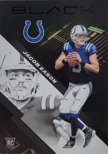 2020 Panini Black Jacob Eason #105