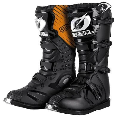 O'NEAL ONeal Rider Boot MX Stiefel Schwarz Moto Cross Motorrad Enduro Adventure Quad SX