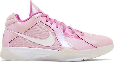 Nike KD 3 Aunt Pearl Medium Soft Pink White Lotus FJ0982-600 Men\'s Size 15 NEW Nike KD 3 Aunt Pearl Mens Soft Pink White Lotus Pink FJ0982  main image 2