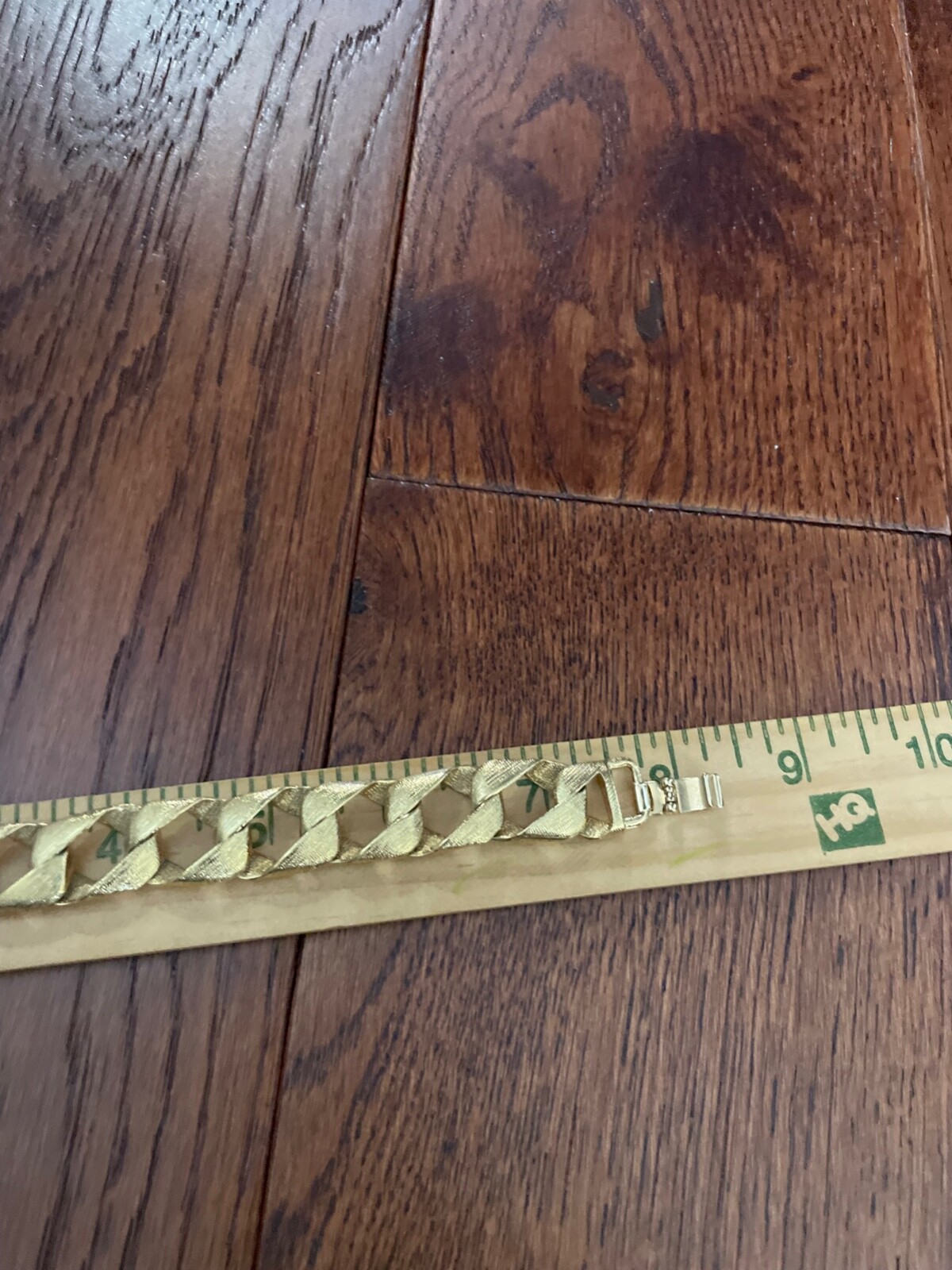 Vintage Kenneth Jay Lane KJL Textured Gold Chain … - image 11