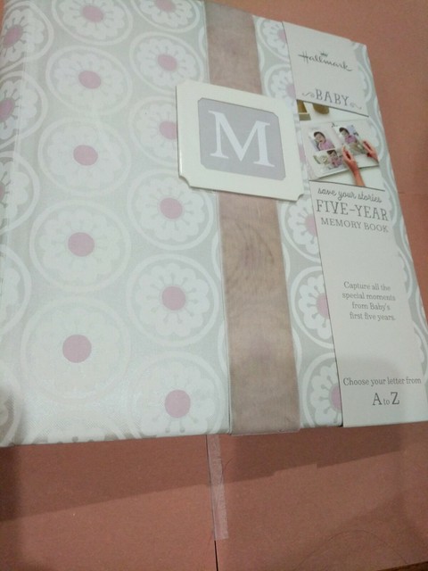 hallmark baby memory books