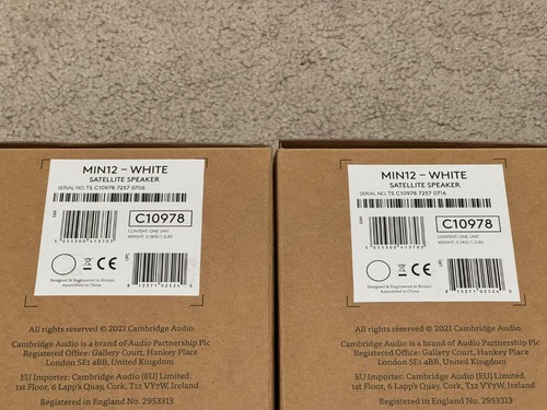 Cambridge Audio S212 2.1 passive speaker set - white - Picture 9 of 20