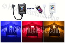 Bluetooth Controlled Cornhole Lights with 16 Million Color and Motion Options