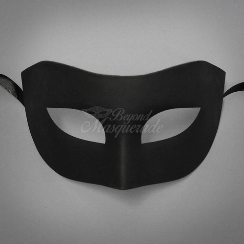 Hágalo usted mismo Disfraz de Superhéroe Máscara Veneciana Negro Blanco Halloween Máscara de Mascarada - Imagen 10 de 56