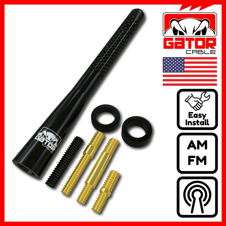 Universal Fit Car Radio Antenna Replacement AM FM Signal Mast for Most ...