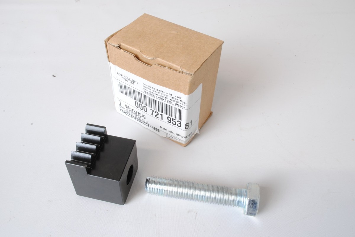 Genuine Porsche Flywheel Lock Tool 987/997 00072195381 9538/1 | eBay