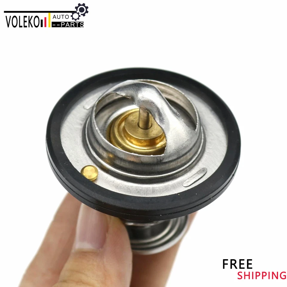 Termostato refrigerante motor nuevo con junta para Toyota Corolla 1982-97 1,6 L 1,8 L Foto 4 de 4