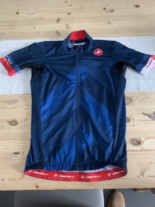 castelli rosso corsa jersey