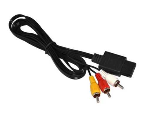 For Nintendo 64 N64 /NGC Game Audio Video A/V Cable Cord Wire - Picture 2 of 3