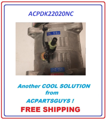 York AC Compressor DKS-15BH Freightliner RV 509630-8654 488-22020