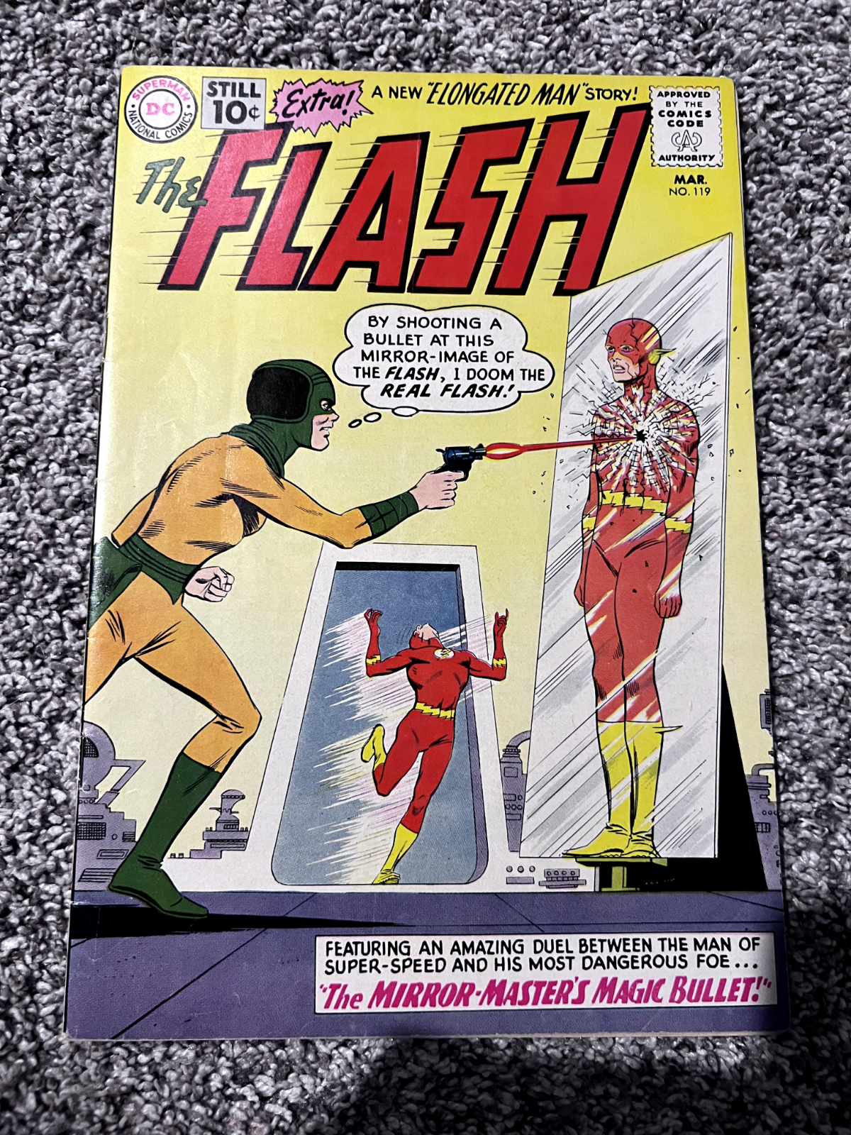 The Flash #119 VG/F The Mirror Masters Magic Bullet