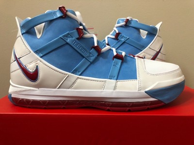 2019 Nike Lebron 3 'Houston Oilers' AO2434-400 Blue 7-15 LIMITED 100% Authentic | eBay