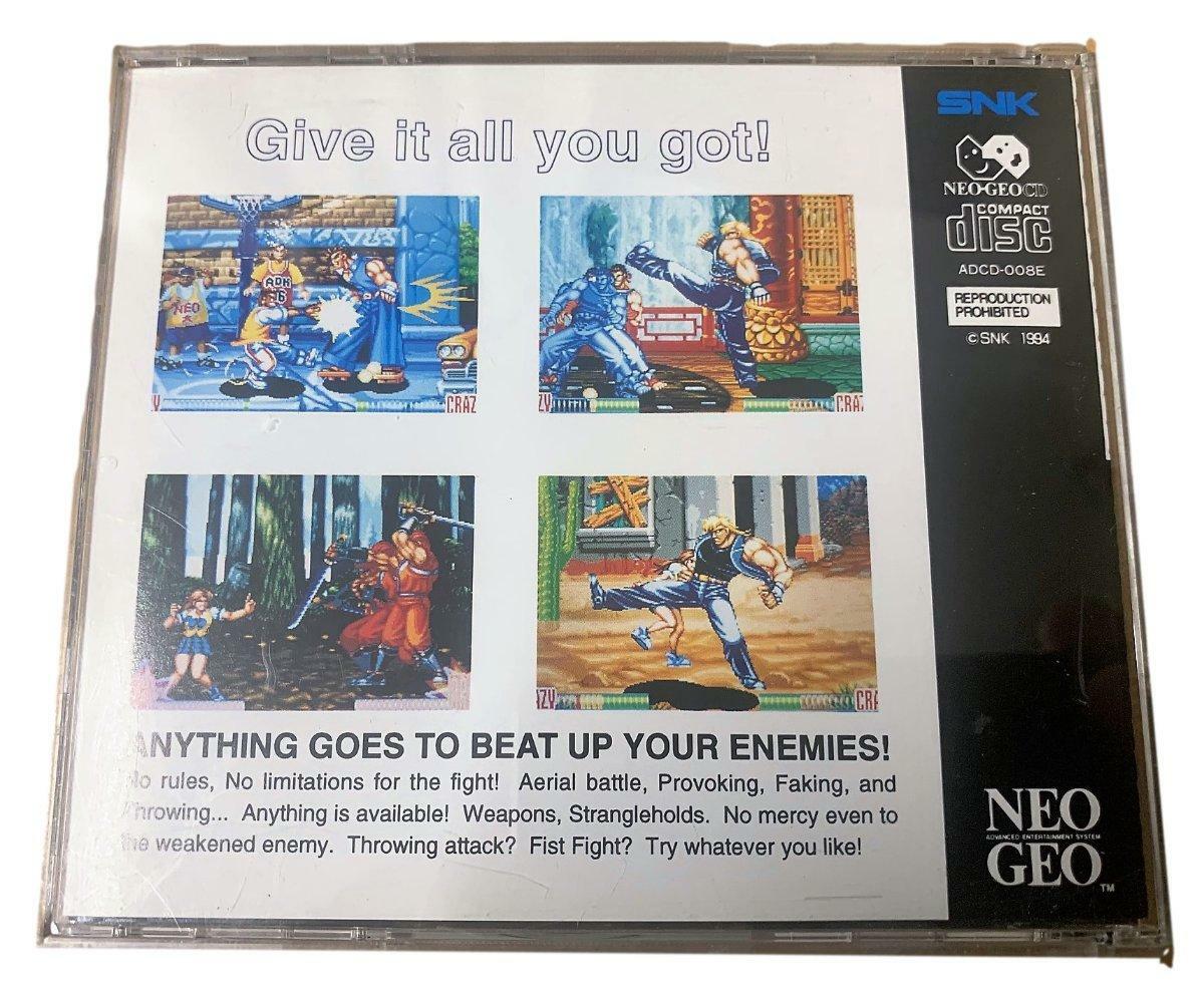 Aggressors of Dark Kombat SNK Neo Geo CD Game NGCD-008E | eBay