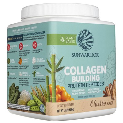 Sunwarrior Kollagen aufbauende Proteinpeptide Churro, 500 g