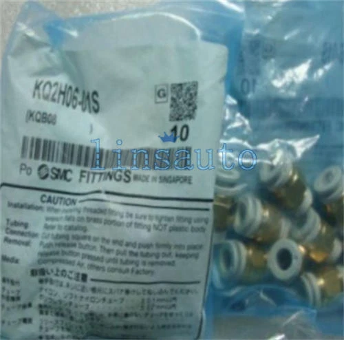 10pcs KQ2H06-01S New SMC Male Elbow