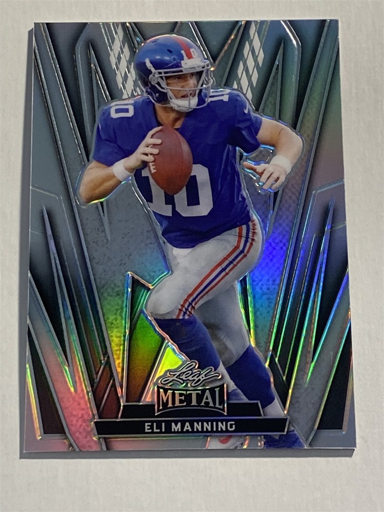 ELI MANNING giants 2024 Leaf Metal #38 Prismatic Silver (U9)