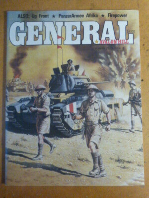 Avalon Hill General Magazine Vol.25 No.6 ASL, West of Alamein Up Front Firepower