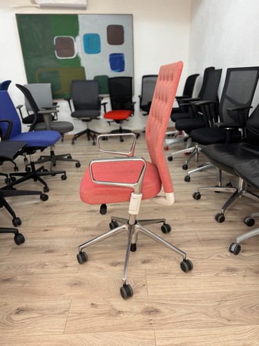 Vitra - ID Trim - Bürostuhl / Drehstuhl - Stoff - Rosa - A820 - Bild 3 von 6