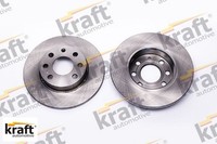 2X Bremsscheibe Kraft 6041675 2 Bremsscheiben Vorderachse Vorne FüR Opel
