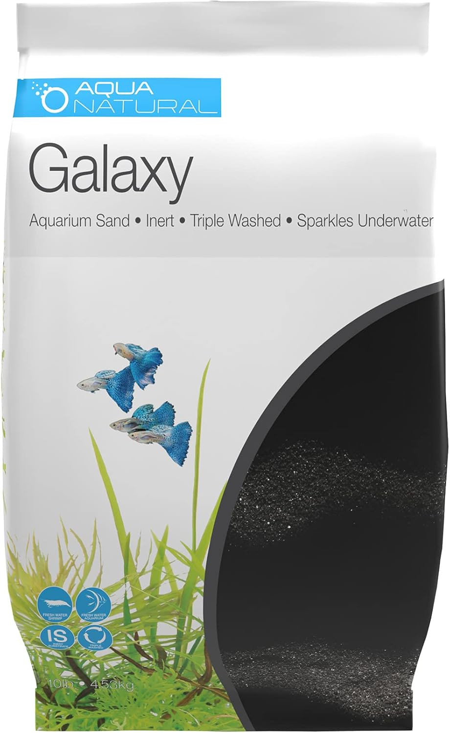 Galaxy Sand 20lb Substrate for aquascaping, Aquariums, vivariums and terrariums,